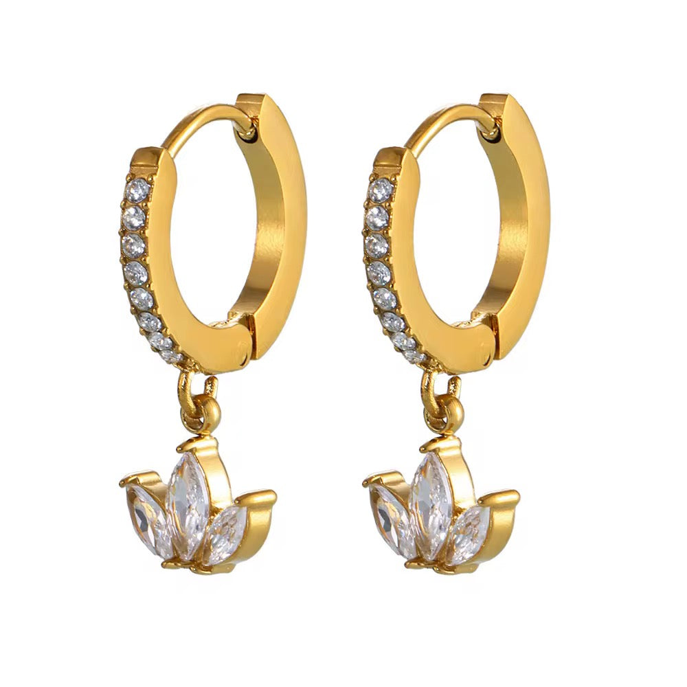 Lotus Crystal Huggies