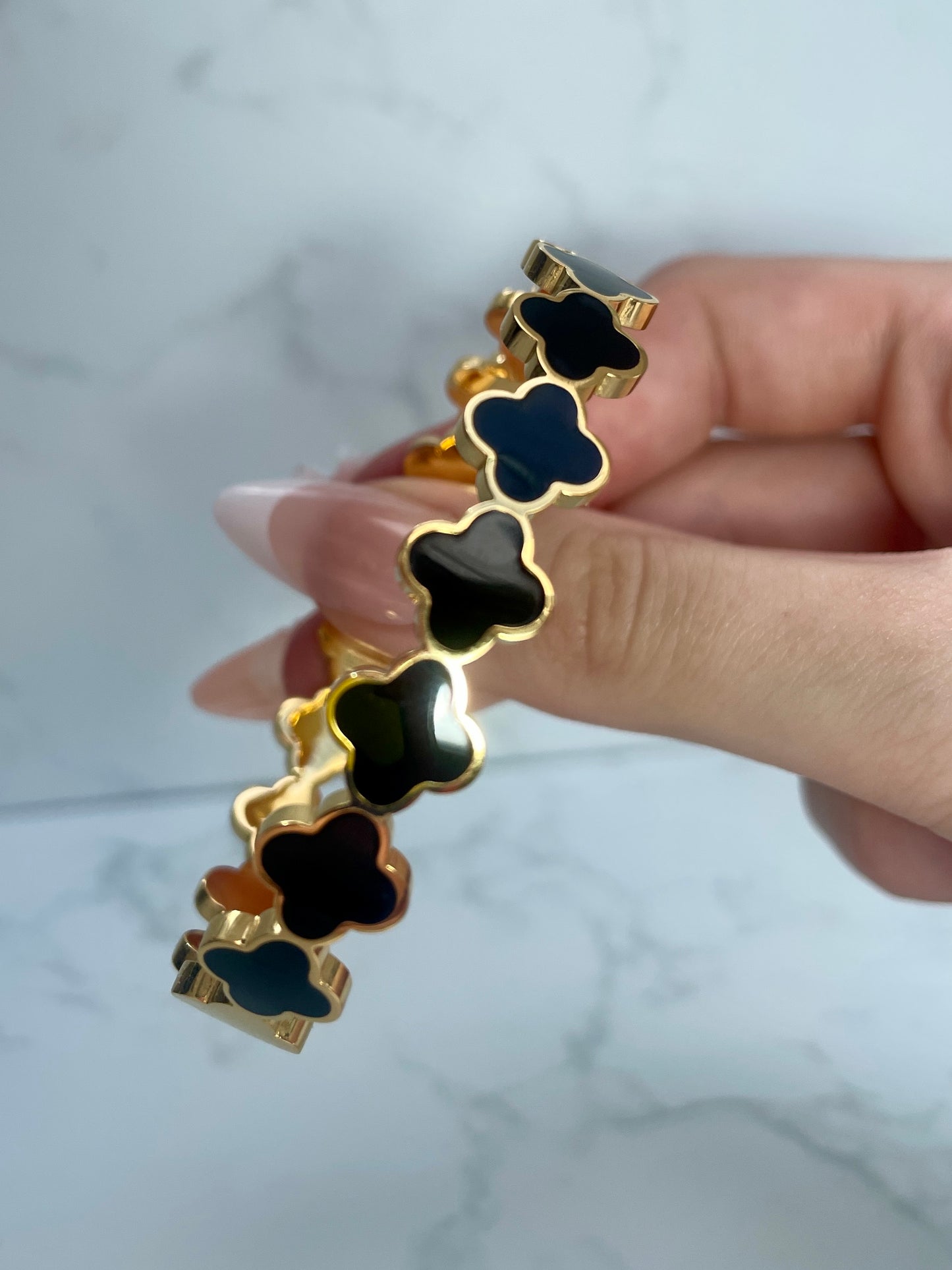 Black Clover Bangle