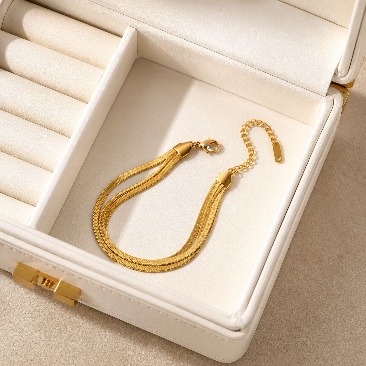 Gold Snake bracelet