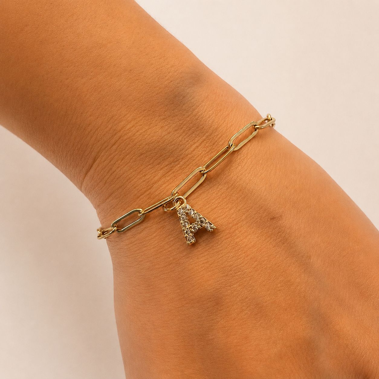 letter bracelet