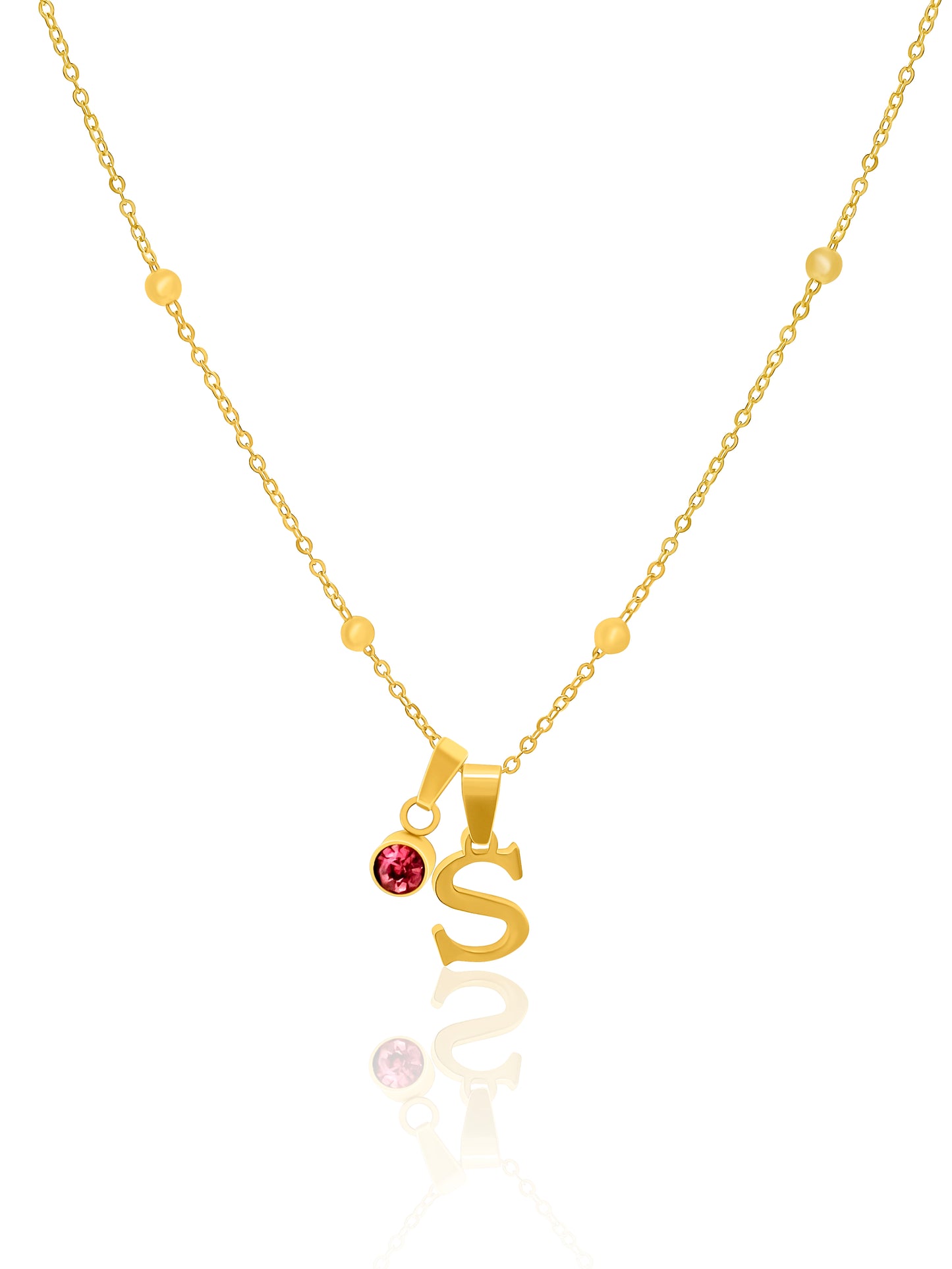 Letter necklace J-Q