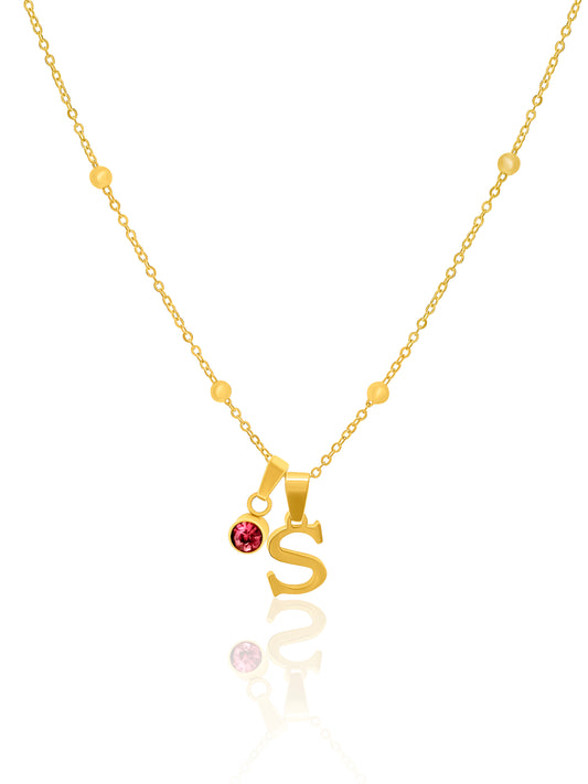 Letter necklace J-Q