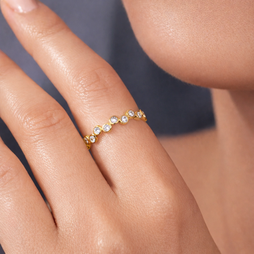 Clear bezel ring