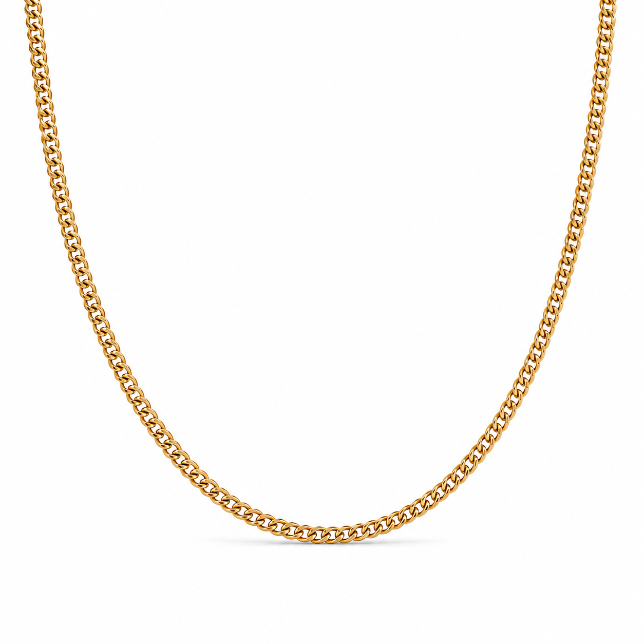 Gold Plated Cuban Chain | Thin cuban chain | Magnomia