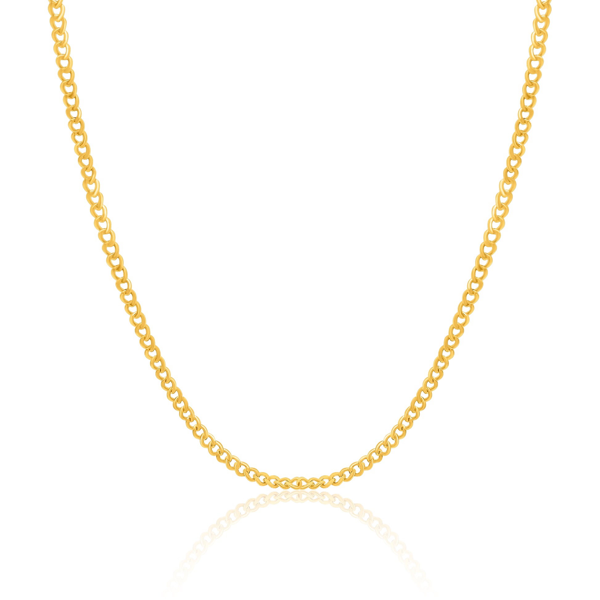 Gold Plated Cuban Chain | Thin cuban chain | Magnomia