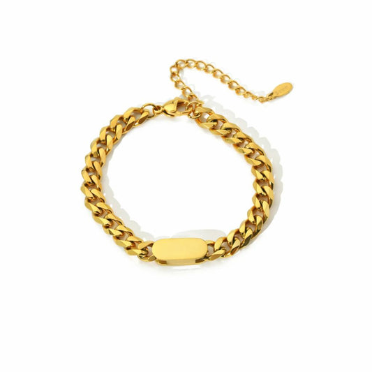Gold plated chunky chain
