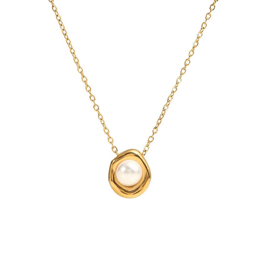 Women's Pearl Necklace | Shell Pearl Necklace | Magnomia