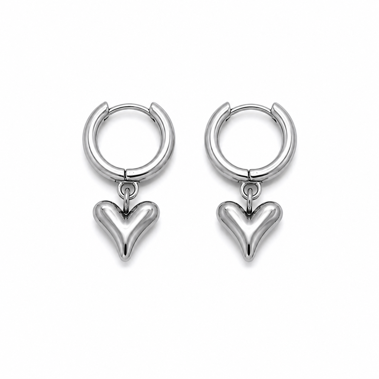 Puffy Heart Hoops