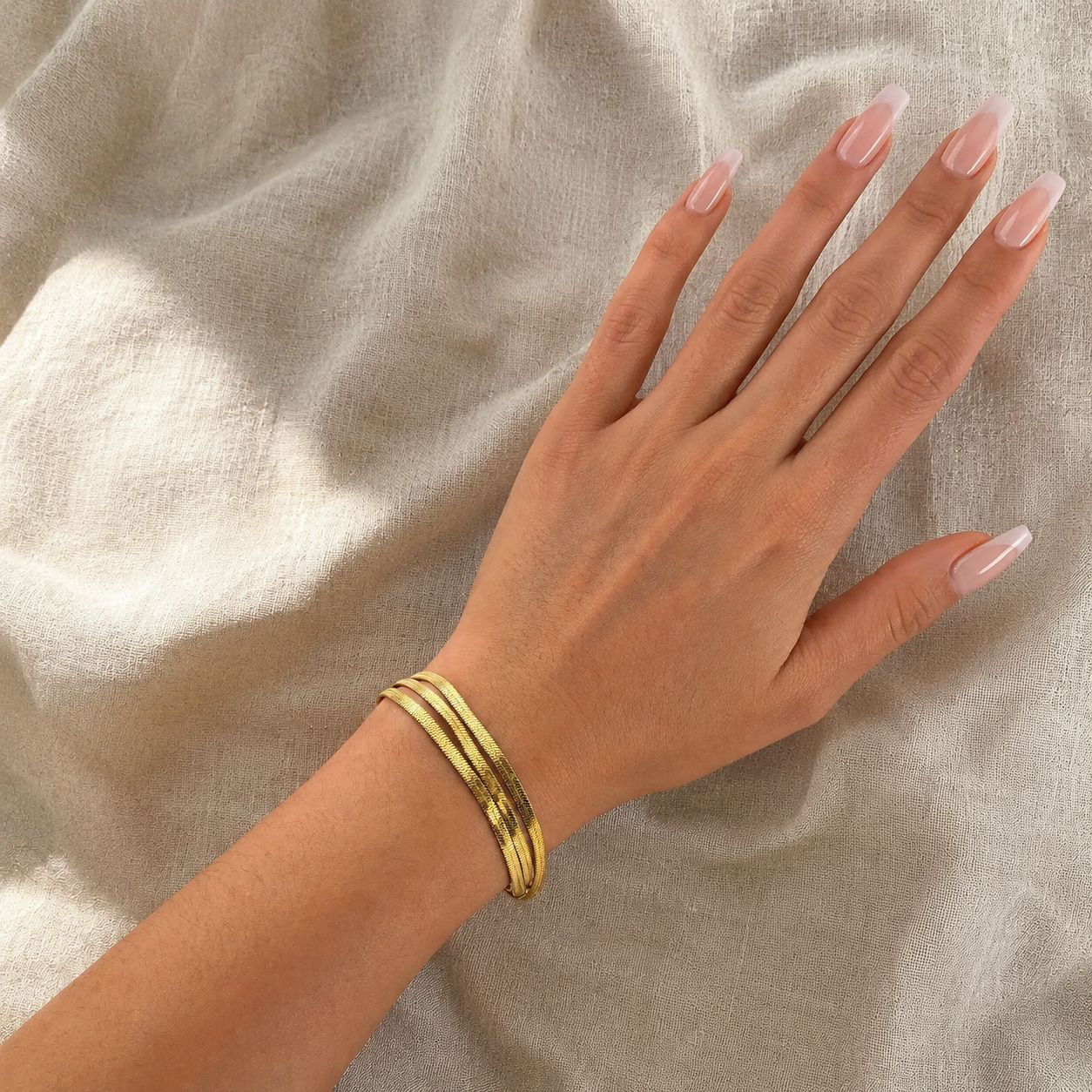 Gold Snake bracelet