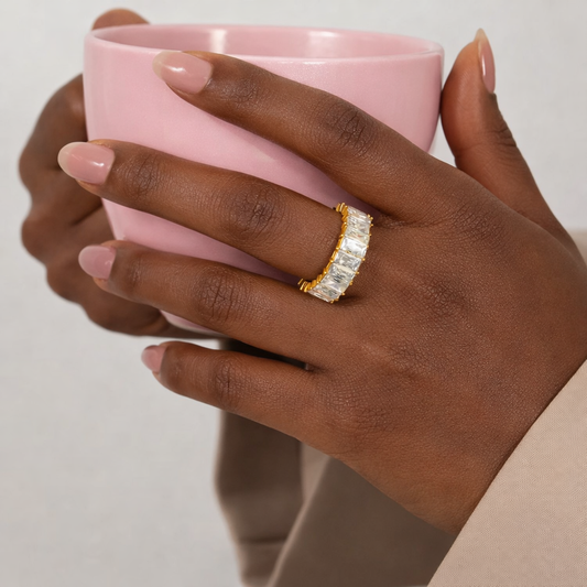 eternity ring gold
