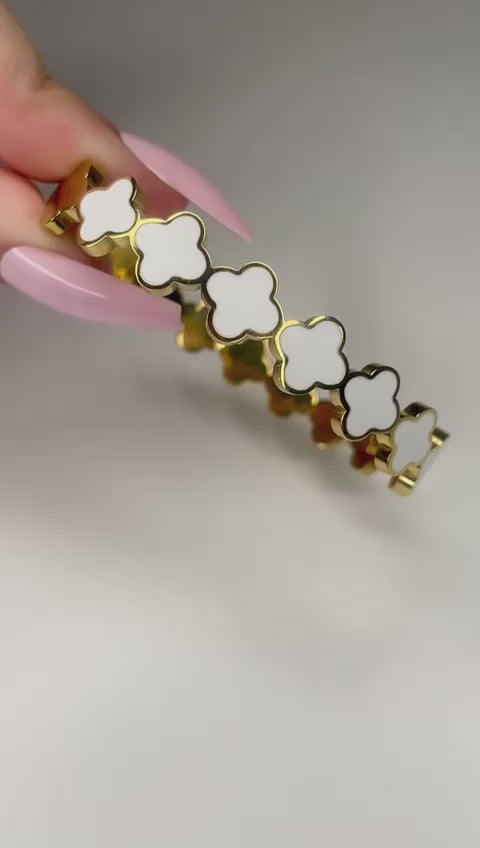 White clover bracelet